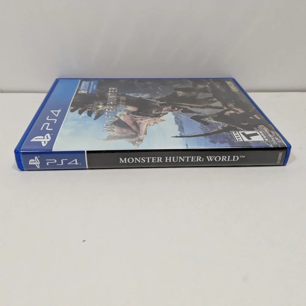Monster Hunter World PS4 Sony Playstation 4 Teen Rating ESRB Capcom 2018